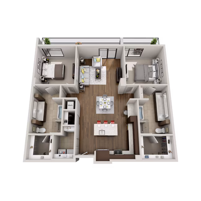 The Richmond 1-814 floor plan